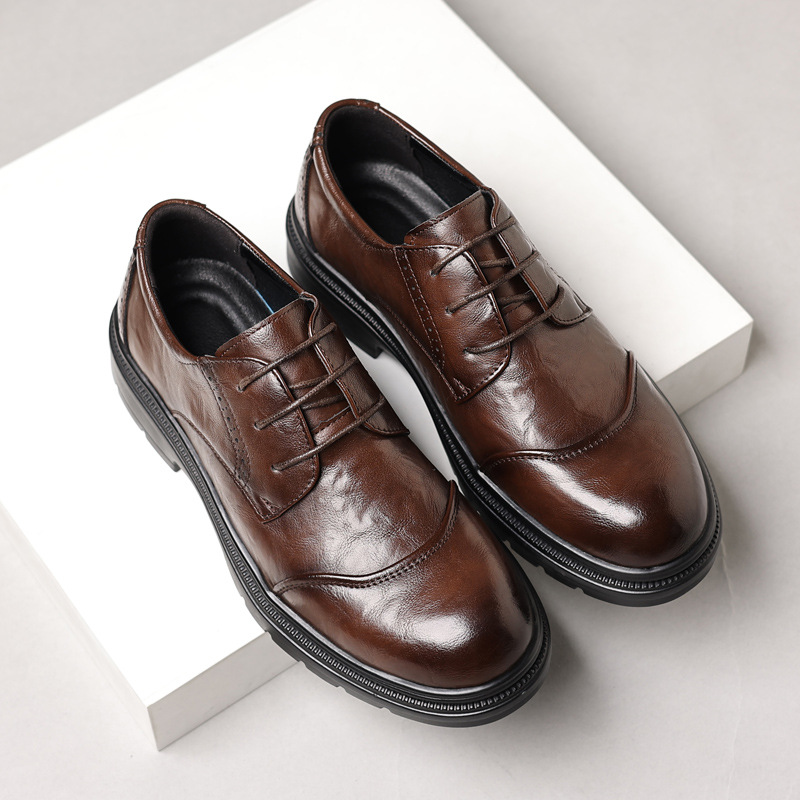 Men'S Formal Wear For Office - Sapatos masculinos de couro para negócios