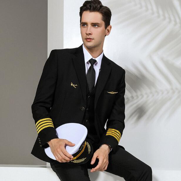 Men'S Formal Wear - Aviação profissional wear aviador uniforme masculino