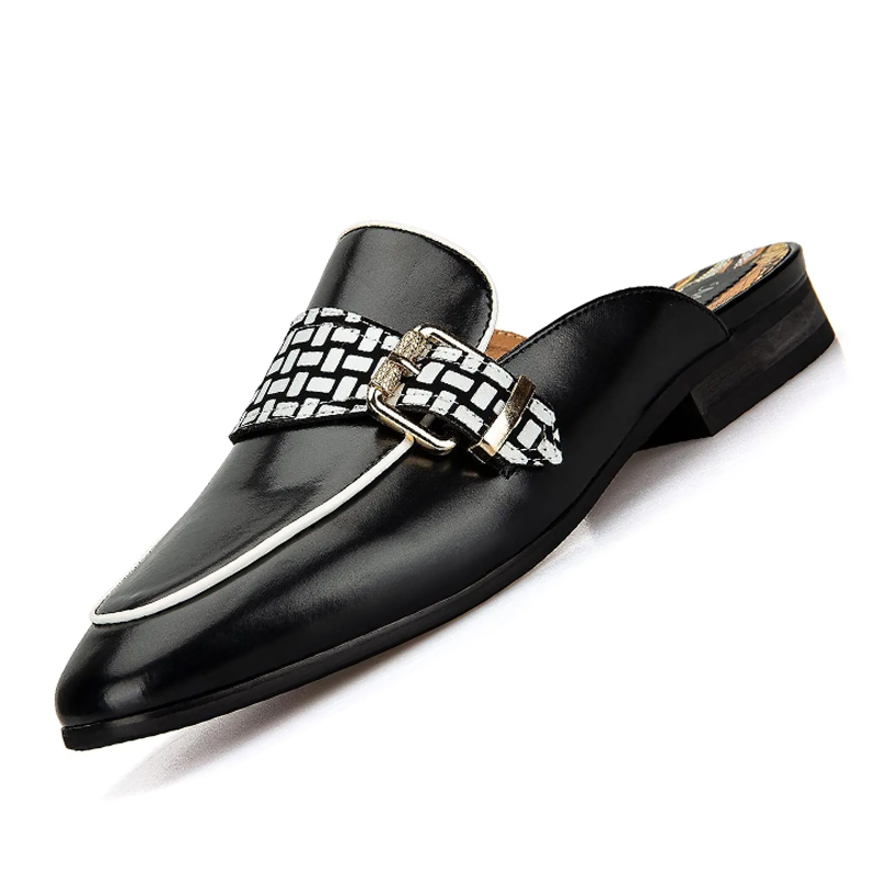 Men'S Formal Wear Slippers - Meijiana Chinelos masculinos mocassins deslizantes de