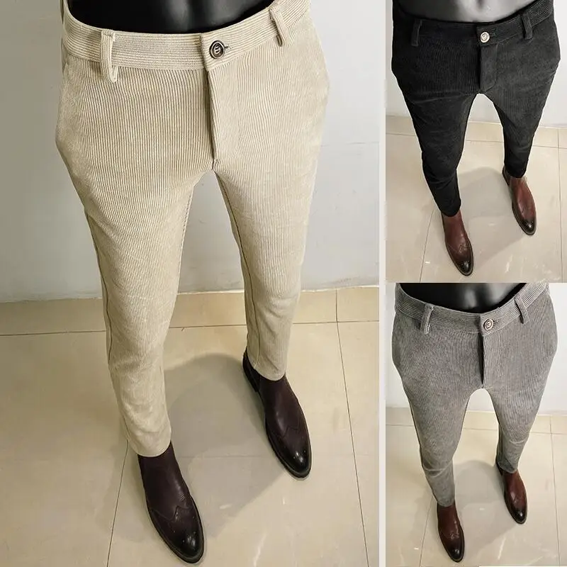 Men'S Formal Wear For Office - Outono inverno engrossado terno de lã