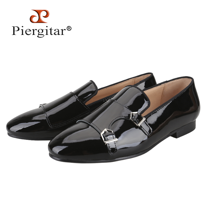 Men'S Formal Wear - Pieritar nova cor preta couro envernizado