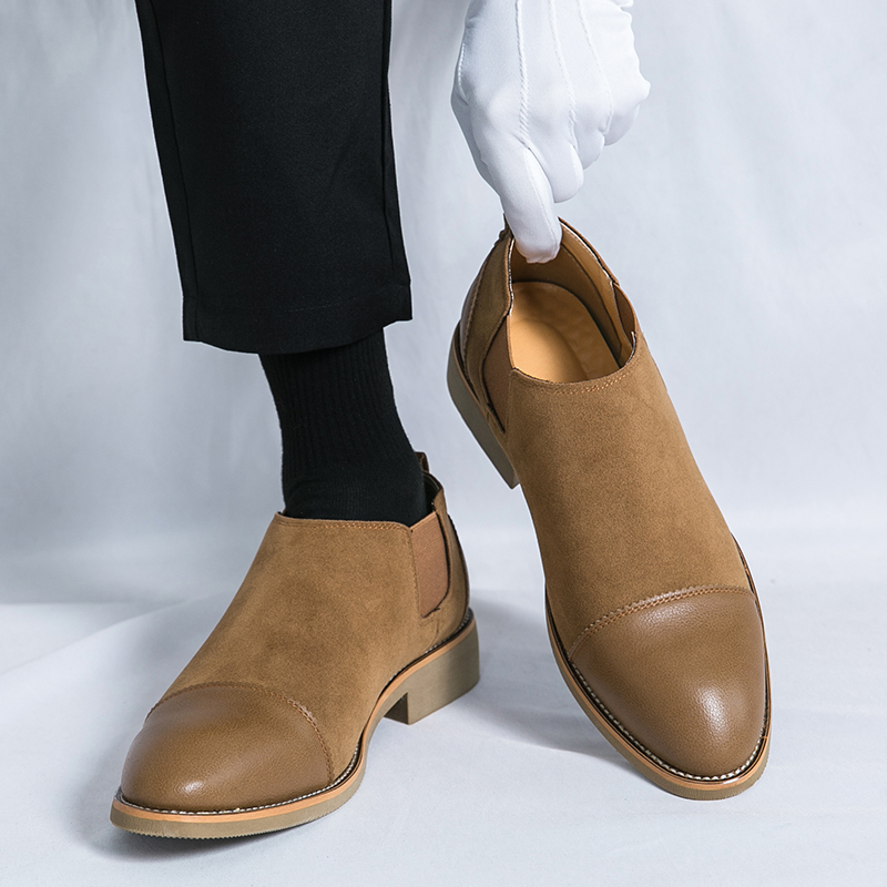 Men'S Formal Wear For Office - Sapatos Formais Retro Masculinos em Couro