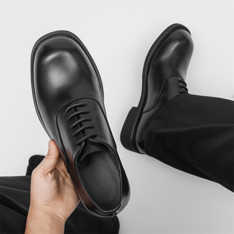 Men'S Formal Wear - Sapatos casuais de couro masculino de