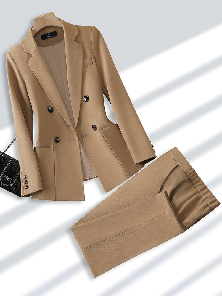 Men'S Formal Wear For Office - Blazer e calças para mulheres, calça