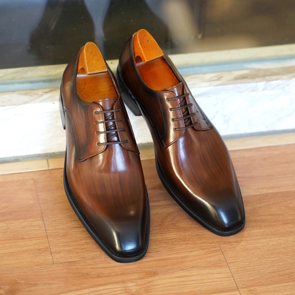 Men'S Formal Wear - Sapatos casuais de negócios masculinos angustiados