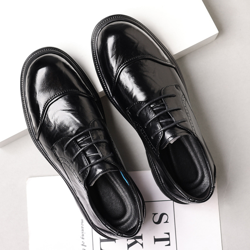 Sapatos masculinos de couro pa - Men'S Formal Wear For Office avaliação e preço