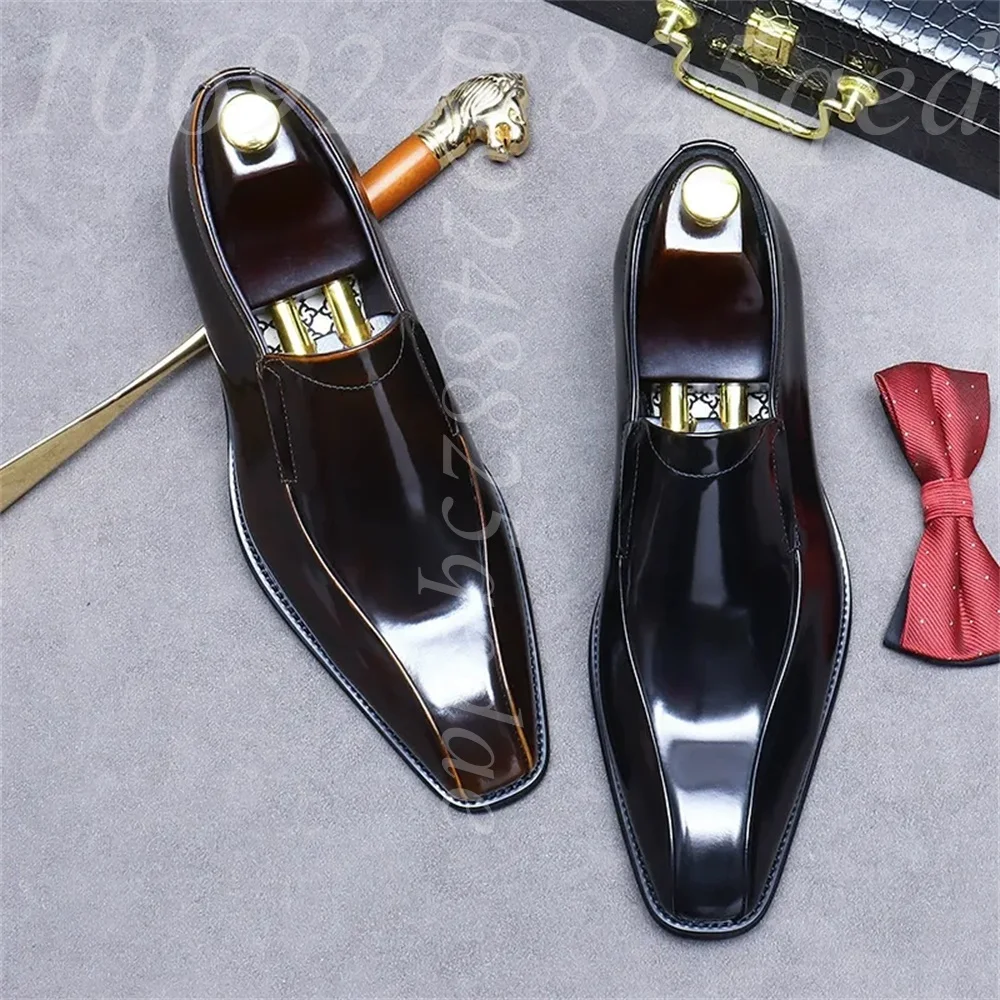 Sapatos Oxford Vintage Feitos  - Formal Men Daily Wear Footwear avaliação e preço