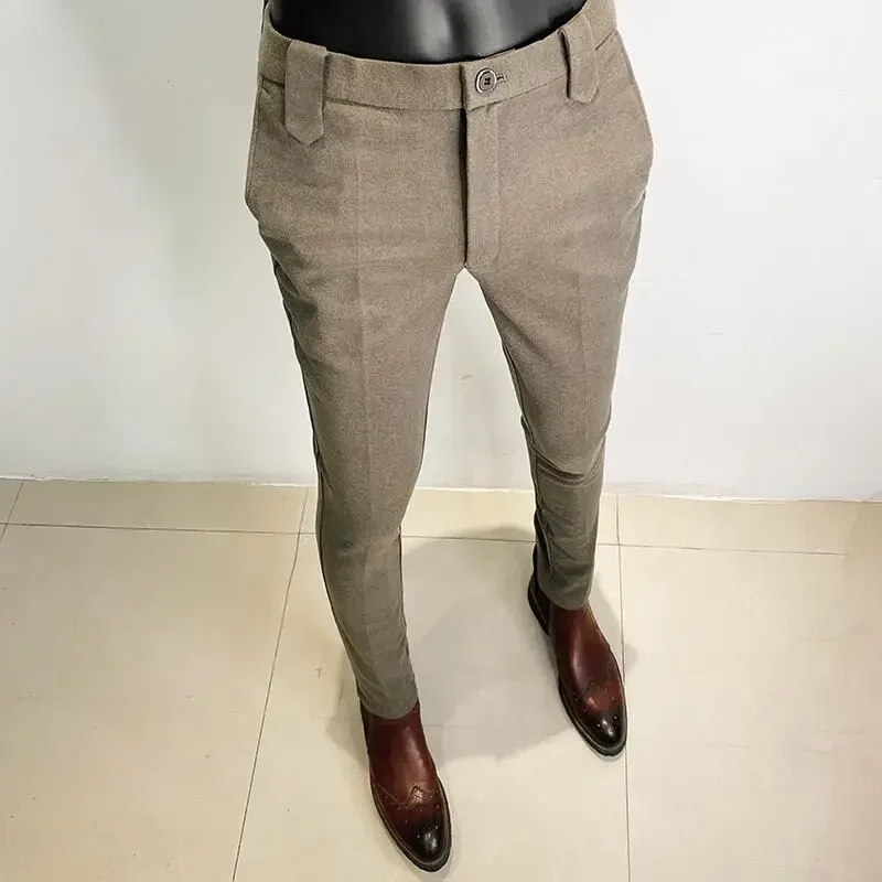Outono inverno engrossado tern - Men'S Formal Wear For Office avaliação e preço