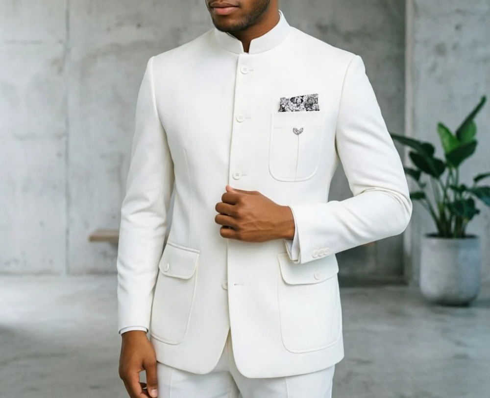 Ternos Safari Masculinos Premi - Men'S Formal Wear For Office avaliação e preço