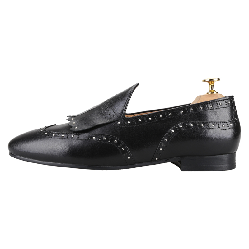 Piergitar-Mocassins belgas de  - Men'S Formal Wear Slippers avaliação e preço
