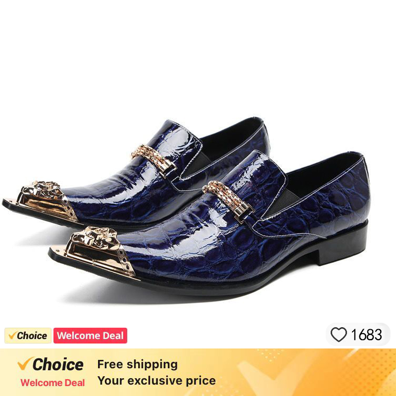 Sapatos de Couro Masculinos co - Men'S Formal Wear avaliação e preço