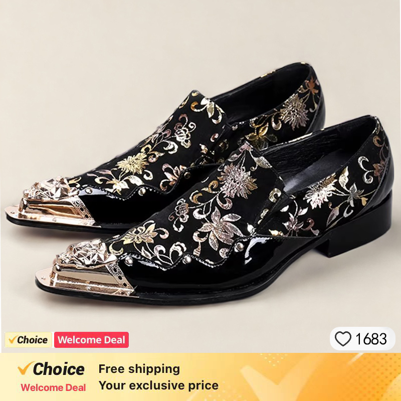 Sapatos de Couro Masculinos co - Men'S Formal Wear avaliação e preço