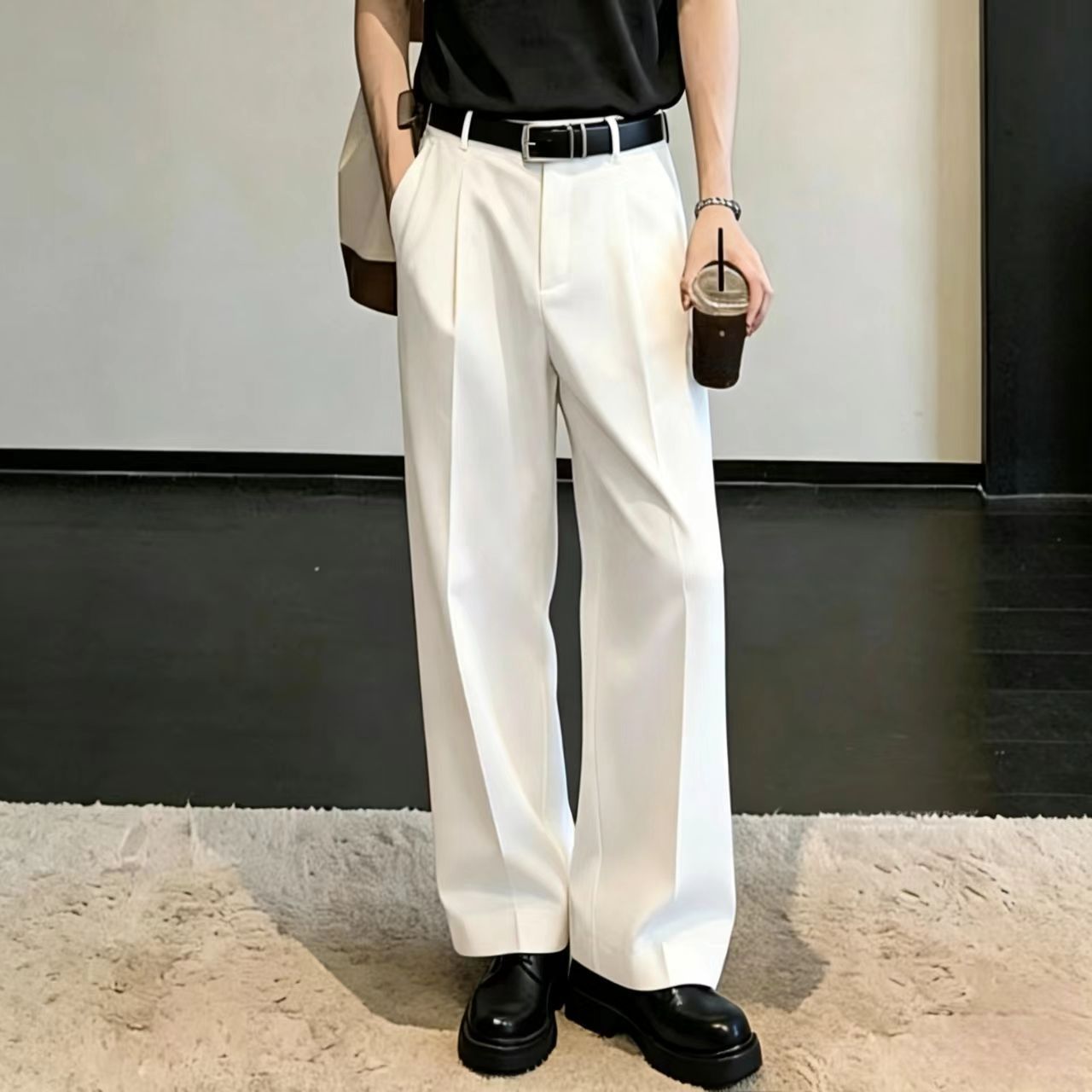 Calças Brancas Finas Masculina - Men'S Formal Wear avaliação e preço